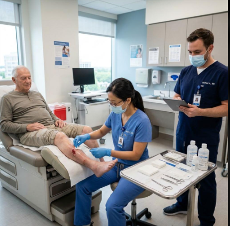 What are the 5 rules of wound dressing?
